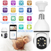 Pan Tilt WiFi Bulb Camera – Full HD