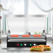 18 Hot Dog 7-Roller Commercial Cooker