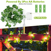 Artificial Ivy Battery Powered String Lights