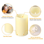 3-Pack LED Flameless Votive Candles