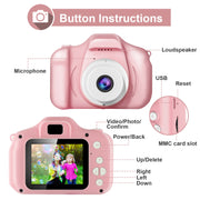 Kids Camera 12MP HD w/ 2.0" Screen
