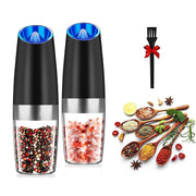2Pcs Gravity Sensing Salt and Pepper Grinder