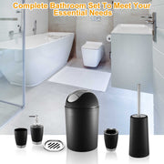6 Pcs Bathroom Accessories Set