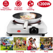 1200W Electric Infrared Single Burner