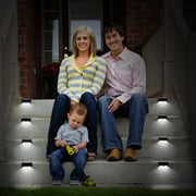 Outdoor Solar Fence Lights 4Pcs with Sensor