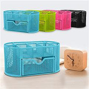 Desk Organizer Metal Mesh Pen Holder
