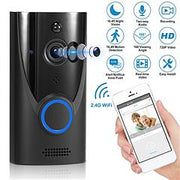 WiFi Video Doorbell Wireless Door Bell 720P HD WiFi Security Camera