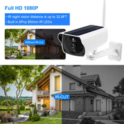 1080P Solar WiFi Security Camera