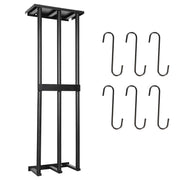 Wall-Mounted Rolled Towel Rack
