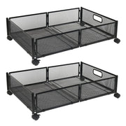 2 Pack Under Bed Storage Container Foldable