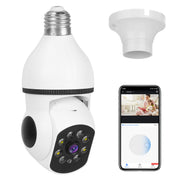 Pan Tilt WiFi Bulb Camera – Full HD