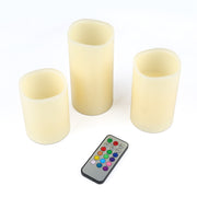 3-Pack LED Flameless Votive Candles