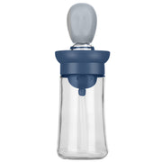Oil Dispenser Bottle 2 In 1 Cooking Glass Olive Oil Dispenser Silicone Dropper