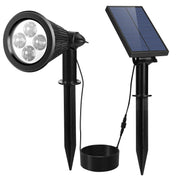 Dusk-to-Dawn Solar Garden Spotlight