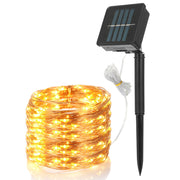 100 LEDs Solar String Lights Outdoor