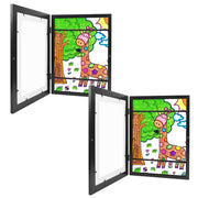 12.9x9.5in Front-Open Kids Art Frame