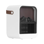 1500W Portable Electric Fireplace Heater 2 Gear Temperature