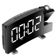 LED Projection Alarm Clock with Radio