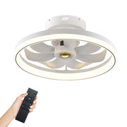 19.7in Ceiling Fan with 60W Light Round Pendant Fan