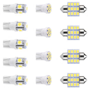 13Pcs T10 31mm Festoon LED Light Bulb