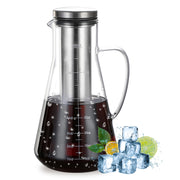 Cold Brew Coffee Maker Iced Tea Maker Pitcher Glass Coffee Pot