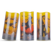 Halloween LED Candles – 3-Pack with Timer