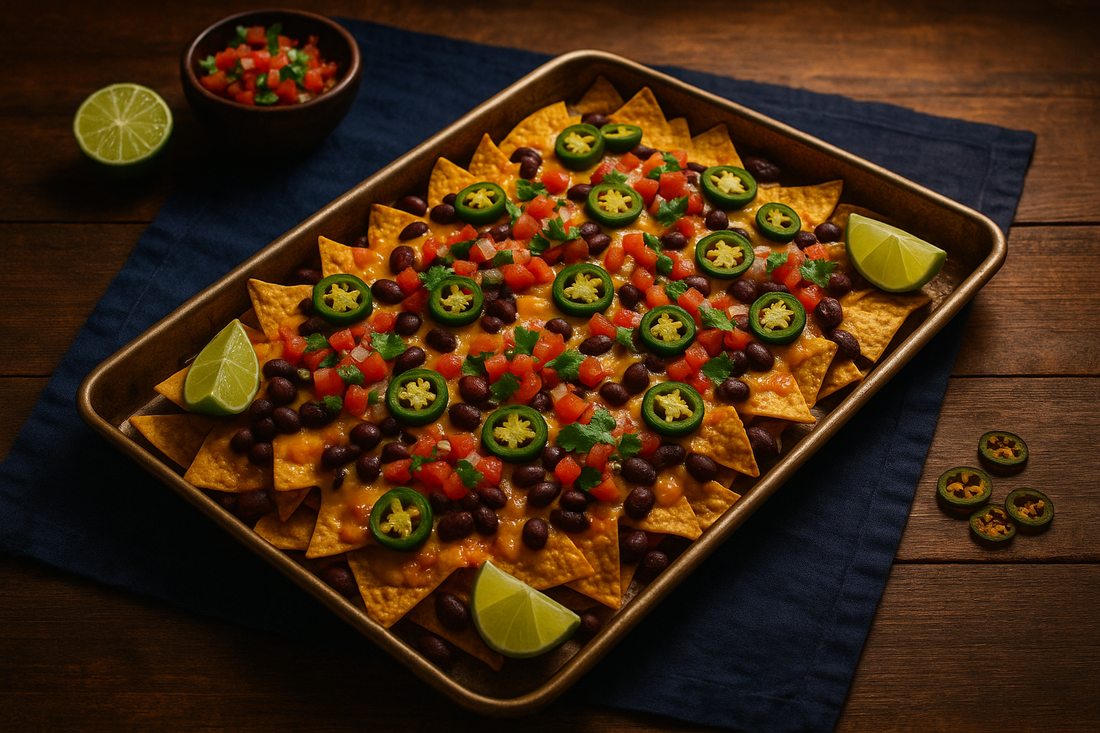 Sheet-pan nachos for movie night, six ways