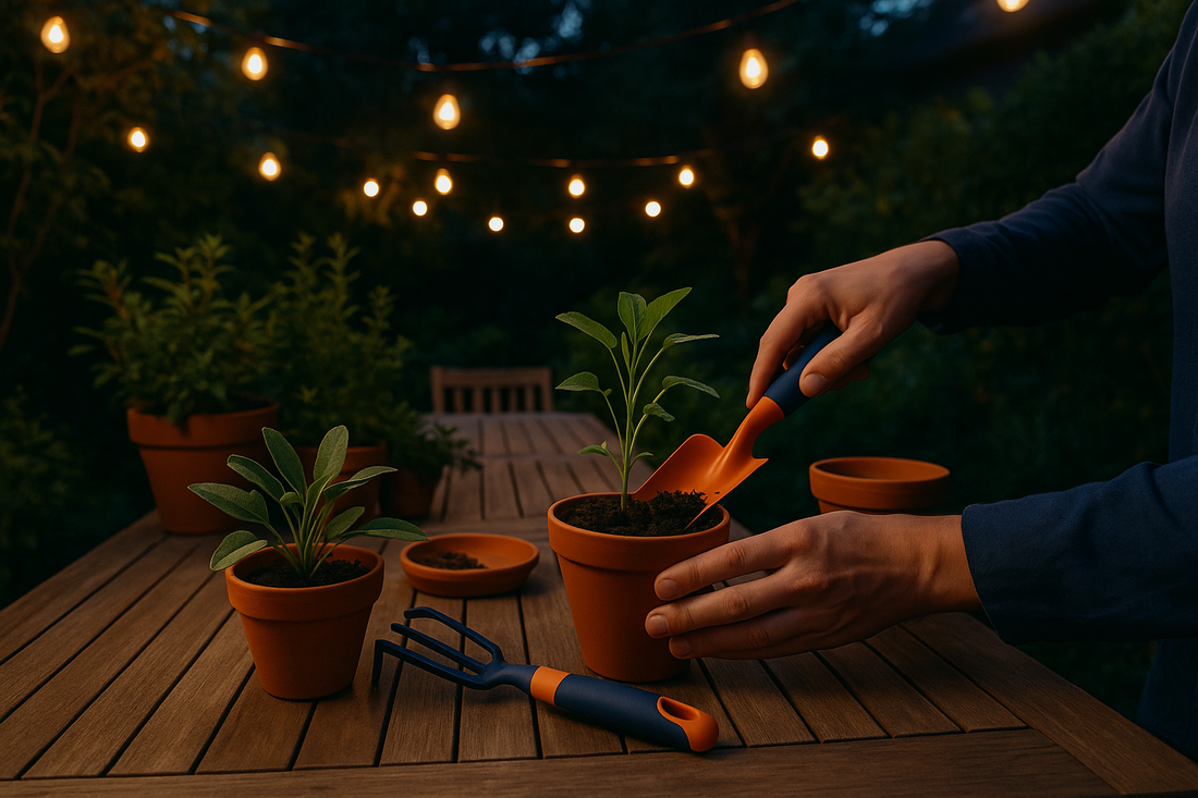 Outdoor lighting that's not a strip of solar stakes