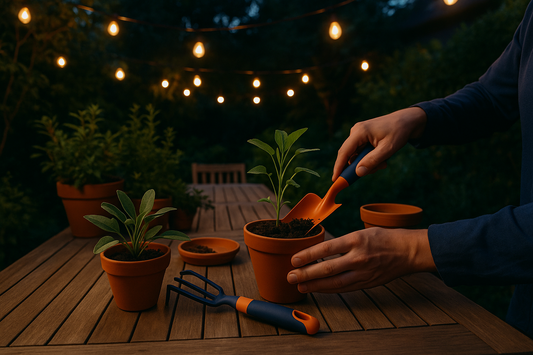 Outdoor lighting that's not a strip of solar stakes