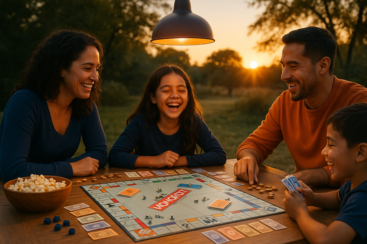 Friday night family game tradition we kept up for three years