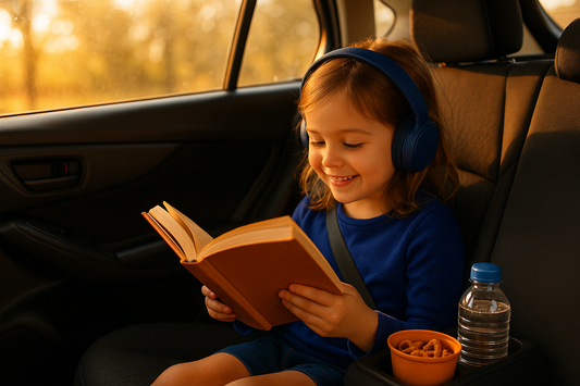 The road-trip routine — the bag, the playlist, the snacks