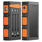 50000mAh Solar Power Bank Portable Fast Charger