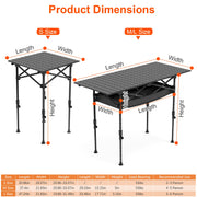 Portable Folding Camping Table