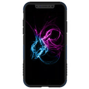 Rugged Phone Case for iPhone X Drop-protection Phone Case with Kickstand Heavy Duty Dual Layers Phone Protective Cover