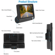 FHD 1080P Touch Screen Car DVR Dash Camera