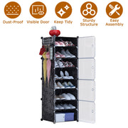 8-Tier Shoe Rack Organizer