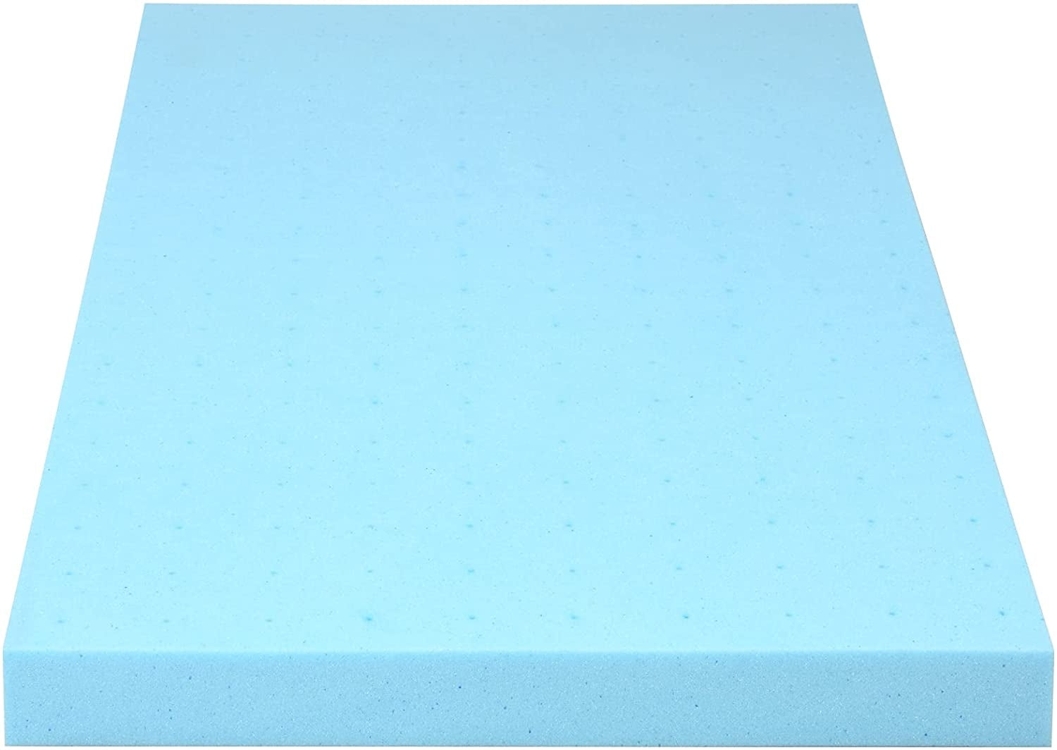3 Inch Gel-Infused Cooling Bed Topper for All-Night Comfy-80 x 60 inch
