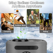 Portable Belt Fan 10000mAh, 5 Speeds