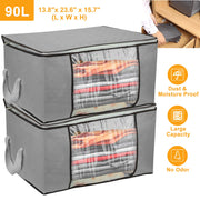 2Pcs Clothes Storage Bag
