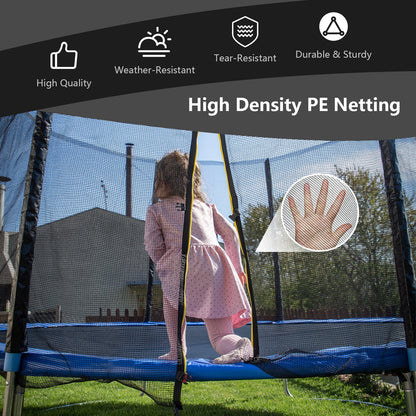 8 Feet Trampoline Safety Replacement Protection Enclosure Net
