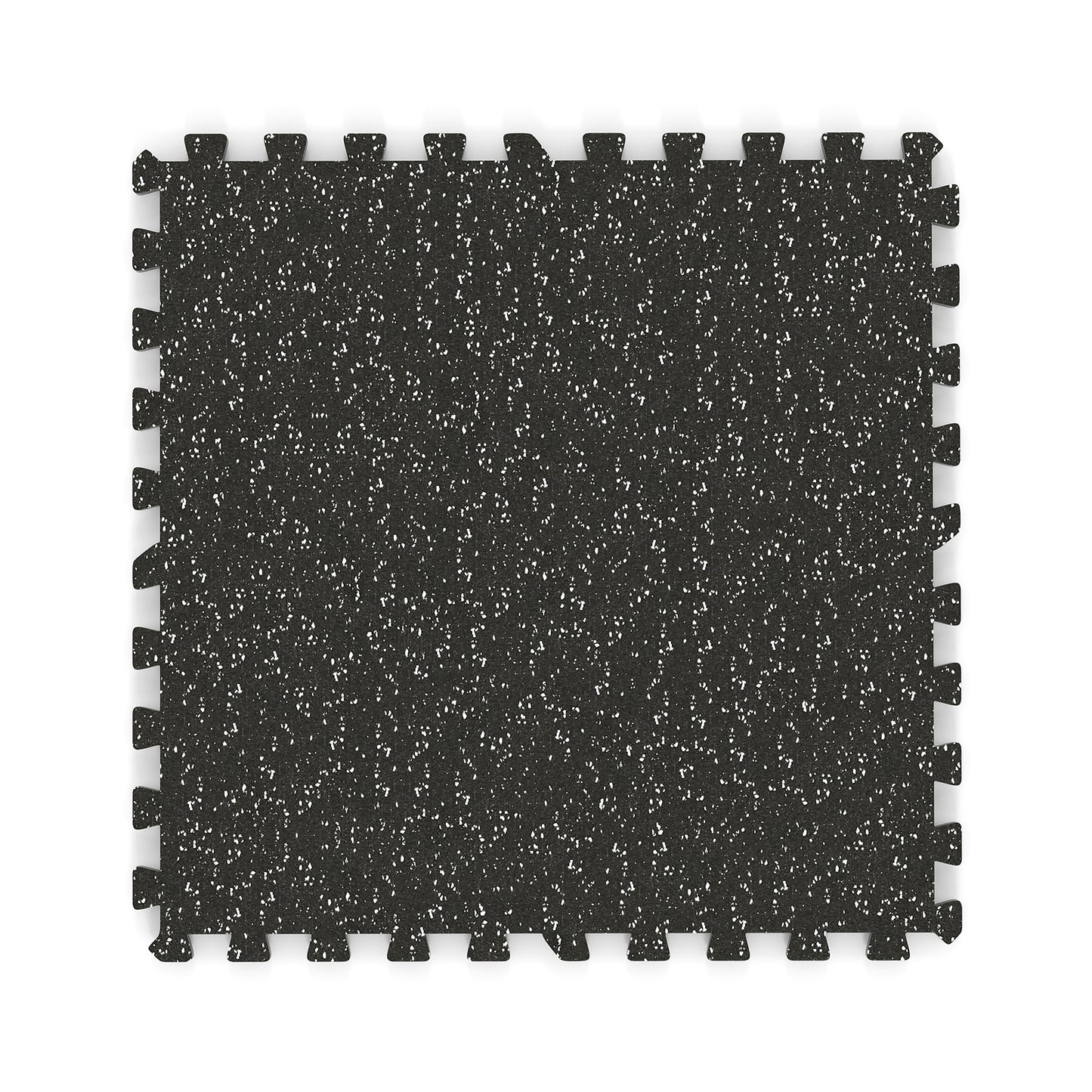 0.79 inch Thick Rubber Top Exercise Mat 48 Sq Ft with Boarders