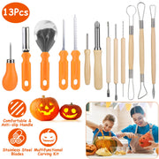 13Pcs Halloween Pumpkin Carving Kit