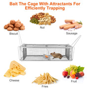Dual Door Rat Trap Cage