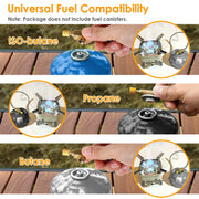 13,000W Windproof 5-Head Camping Gas Stove