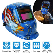 Welding Helmet Solar Powered