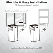 10,000 BTU Portable AC with Remote