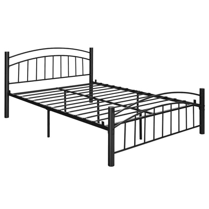 Modern Platform Bed with Headboard and Footboard-Twin size - Queen Size