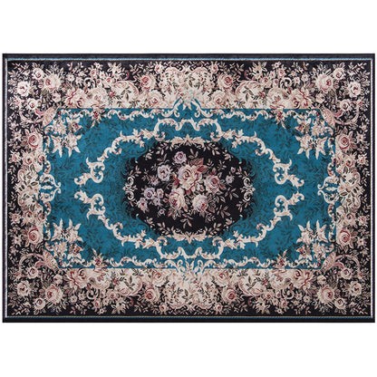 Area Rug with Non-Shedding Surface and Anti-slip Bottom