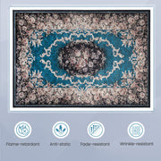 Area Rug with Non-Shedding Surface and Anti-slip Bottom-M - M