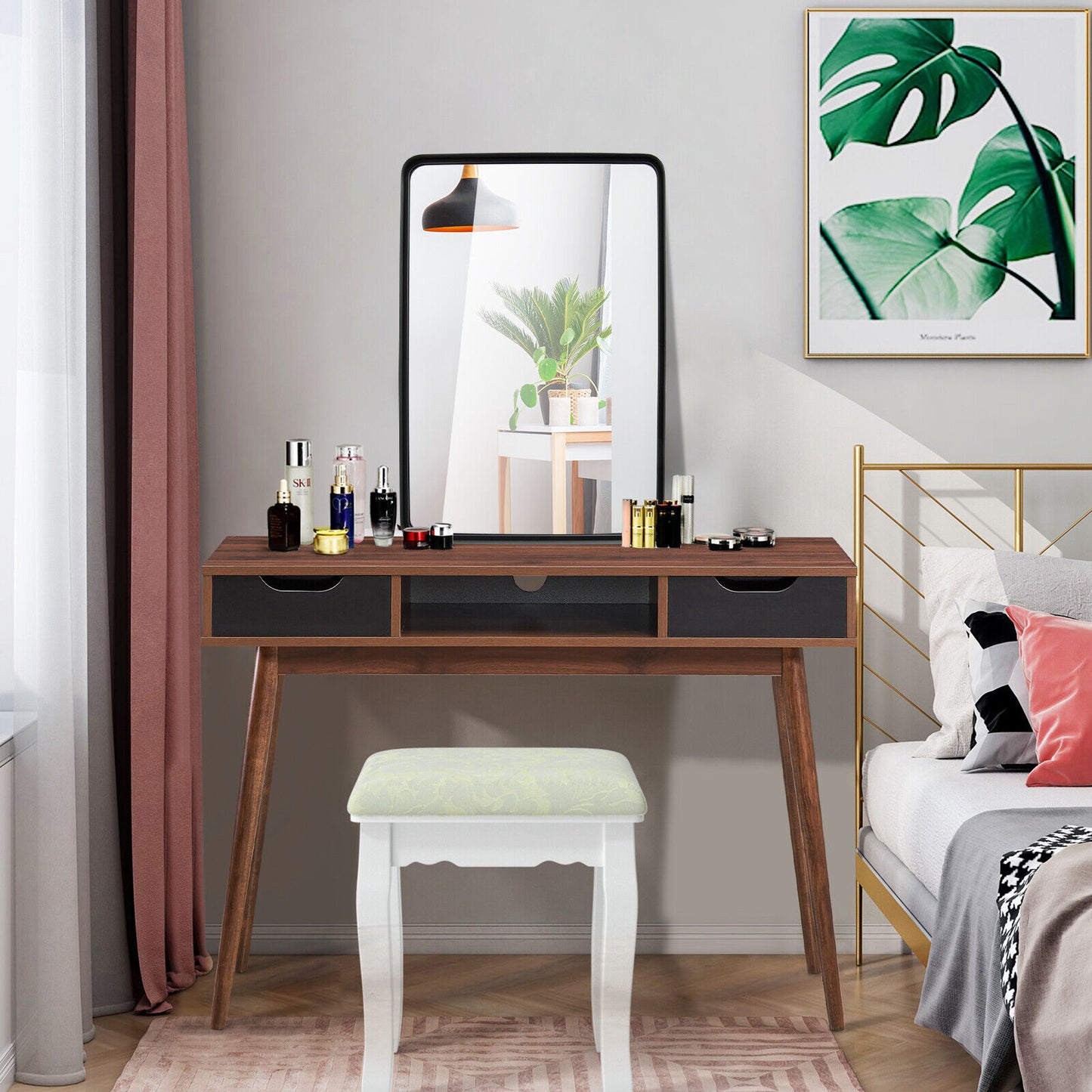 Rectangular Wall Mount Bathroom Mirror Vanity Mirror